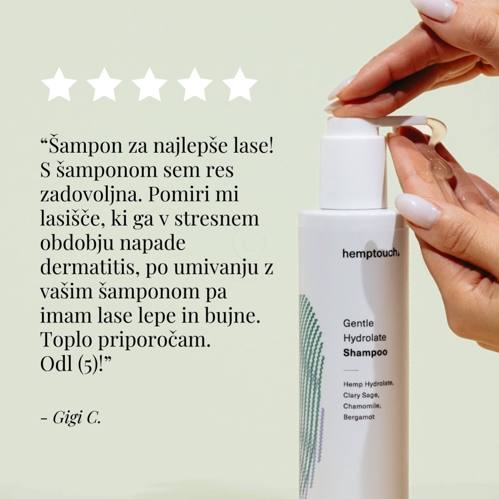 Hemptouch, šampon s hidrolatom (250 ml)