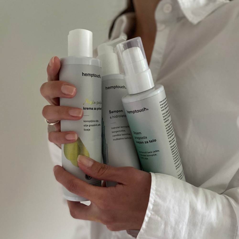 Hemptouch, šampon s hidrolatom (250 ml)