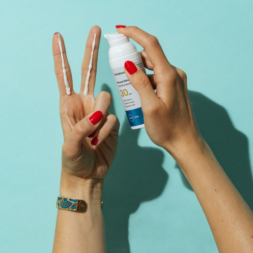 Hemptouch, mineralna zaščitna krema za obraz - ZF30 (50 ml)