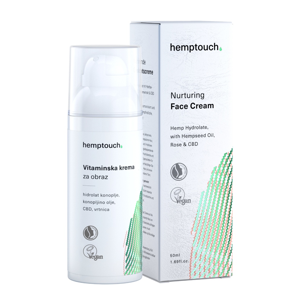 Hemptouch, vitaminska krema za obraz (50 ml)