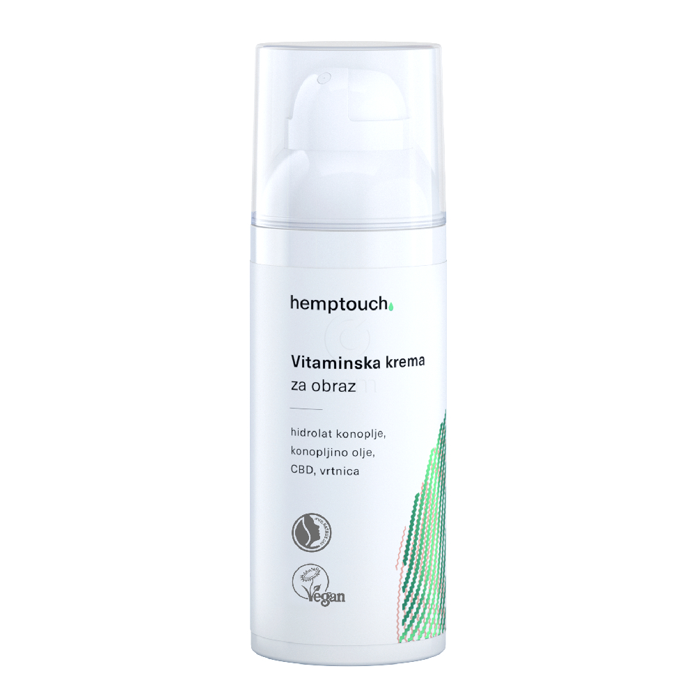 Hemptouch, vitaminska krema za obraz (50 ml)