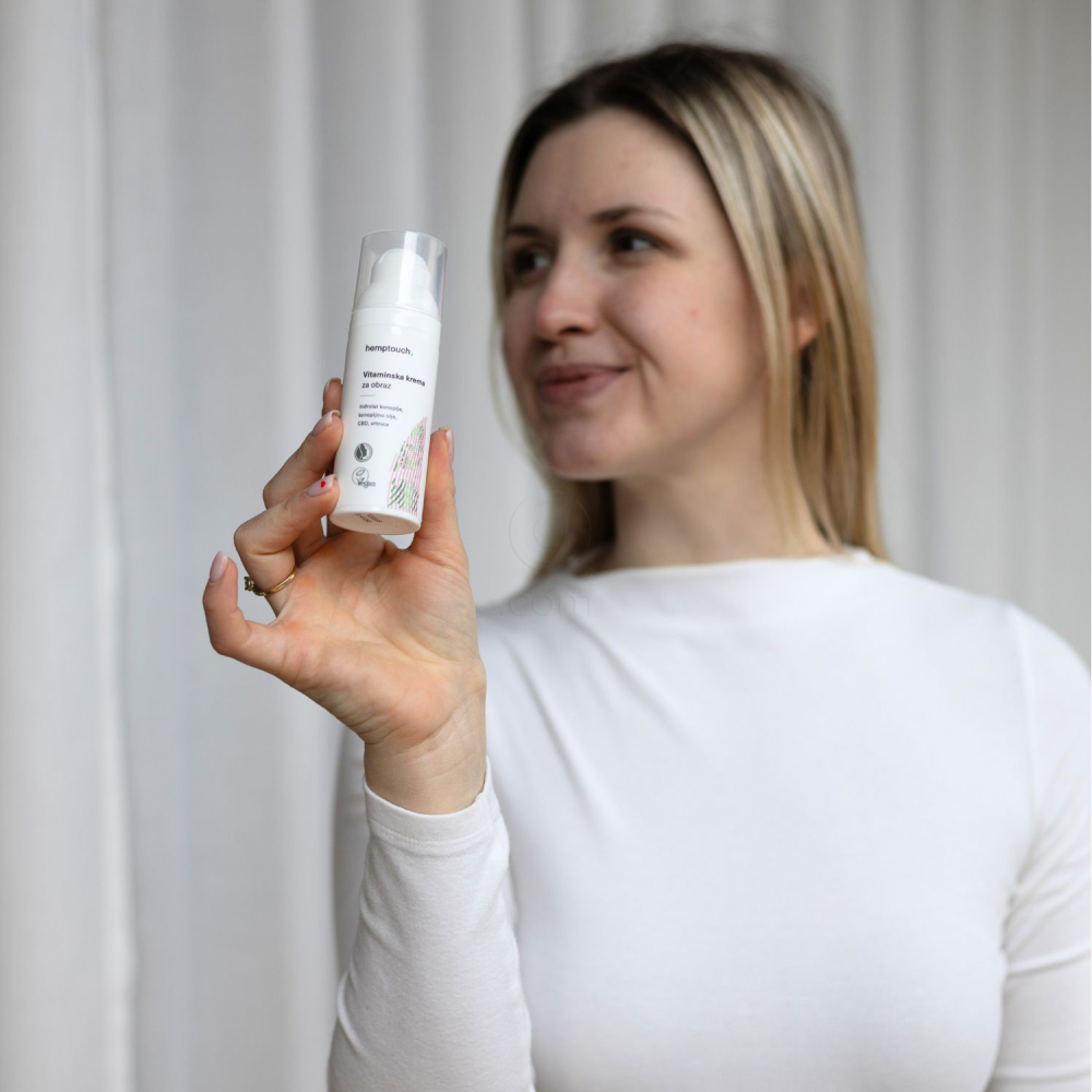 Hemptouch, vitaminska krema za obraz (50 ml)