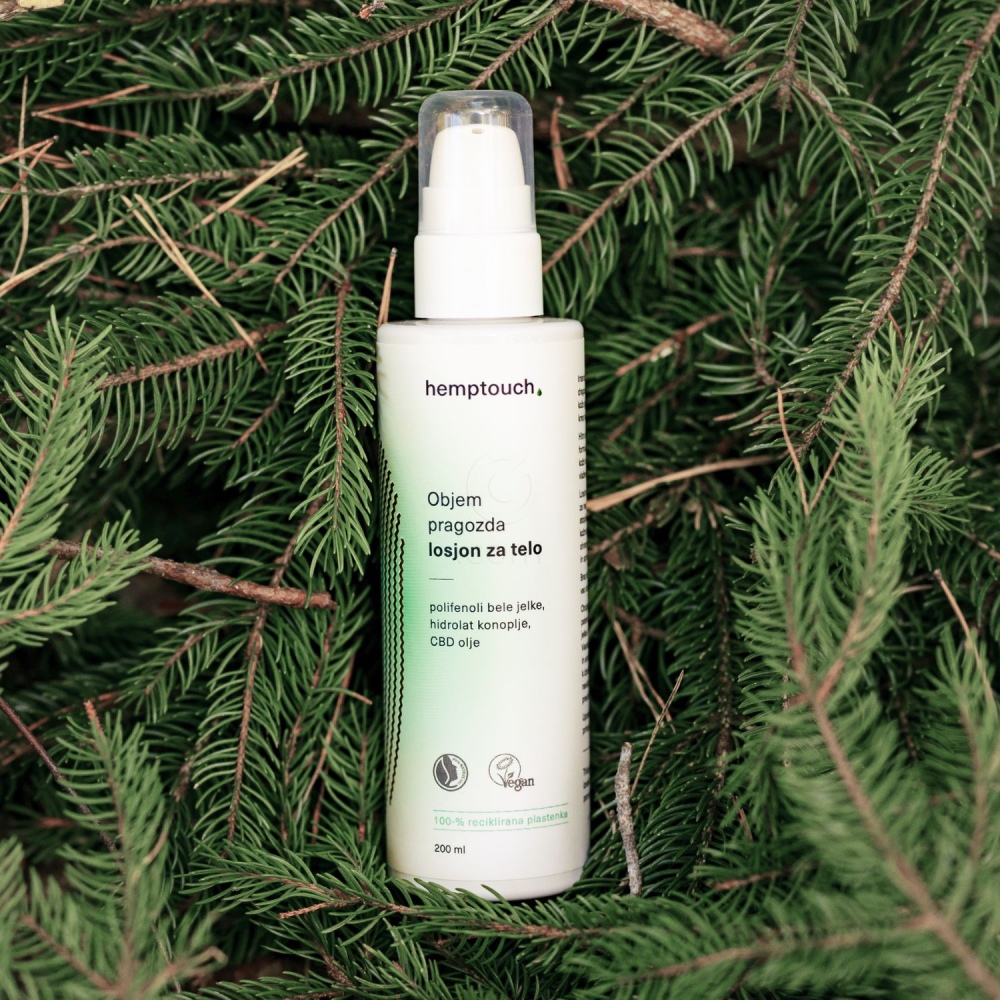 Hemptouch Objem pragozda, losjon za telo (200 ml)