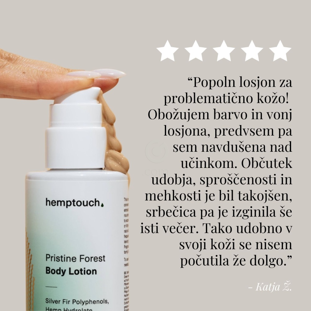 Hemptouch Objem pragozda, losjon za telo (200 ml)
