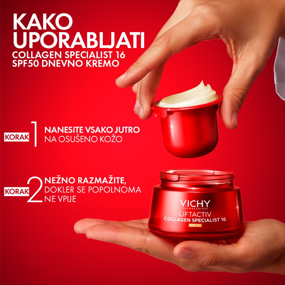 Vichy Liftactiv Collagen Specialist 16, dnevna krema - ZF50 (50 ml) 