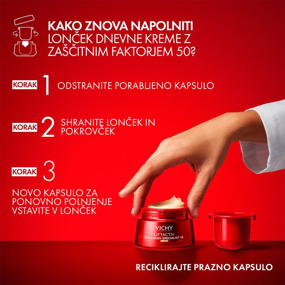 Vichy Liftactiv Collagen Specialist 16, dnevna krema - ZF50 (50 ml)