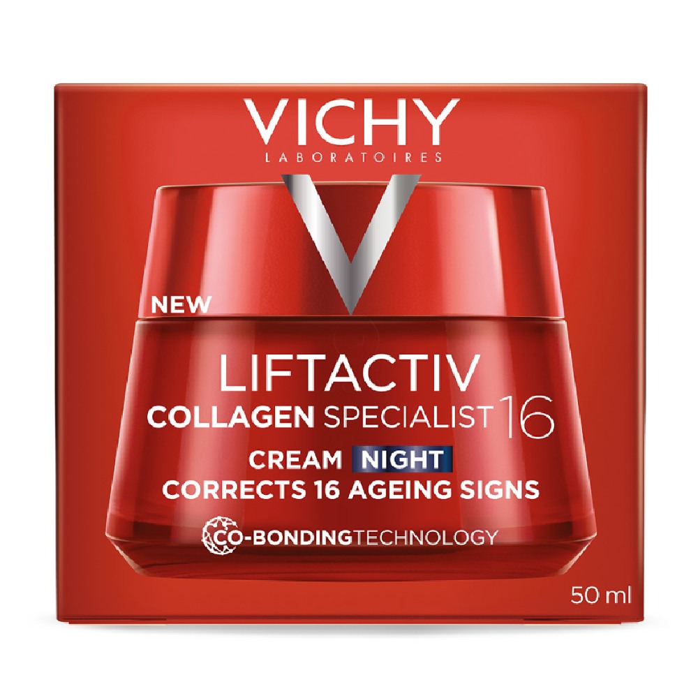 Vichy Liftactiv Collagen Specialist 16, nočna nega za obraz (50 ml)