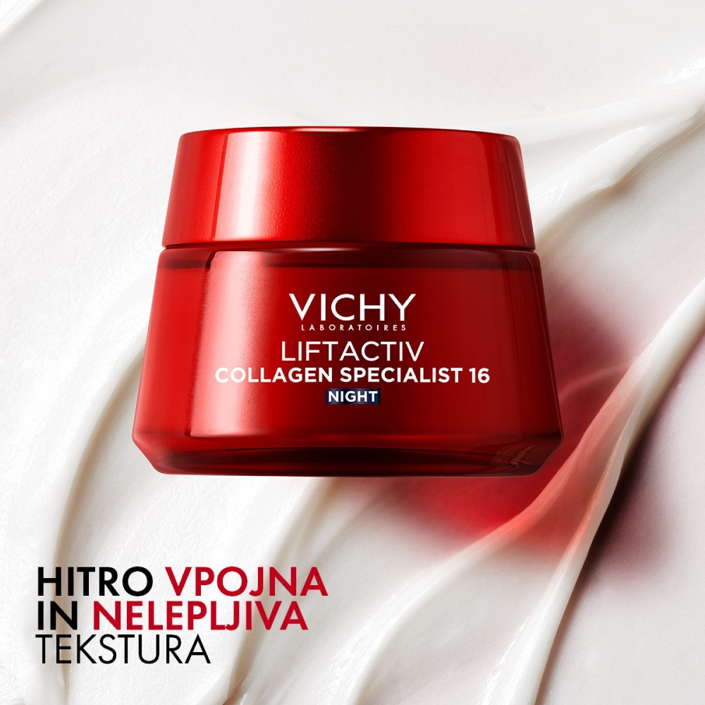 Vichy Liftactiv Collagen Specialist 16, nočna nega za obraz (50 ml)