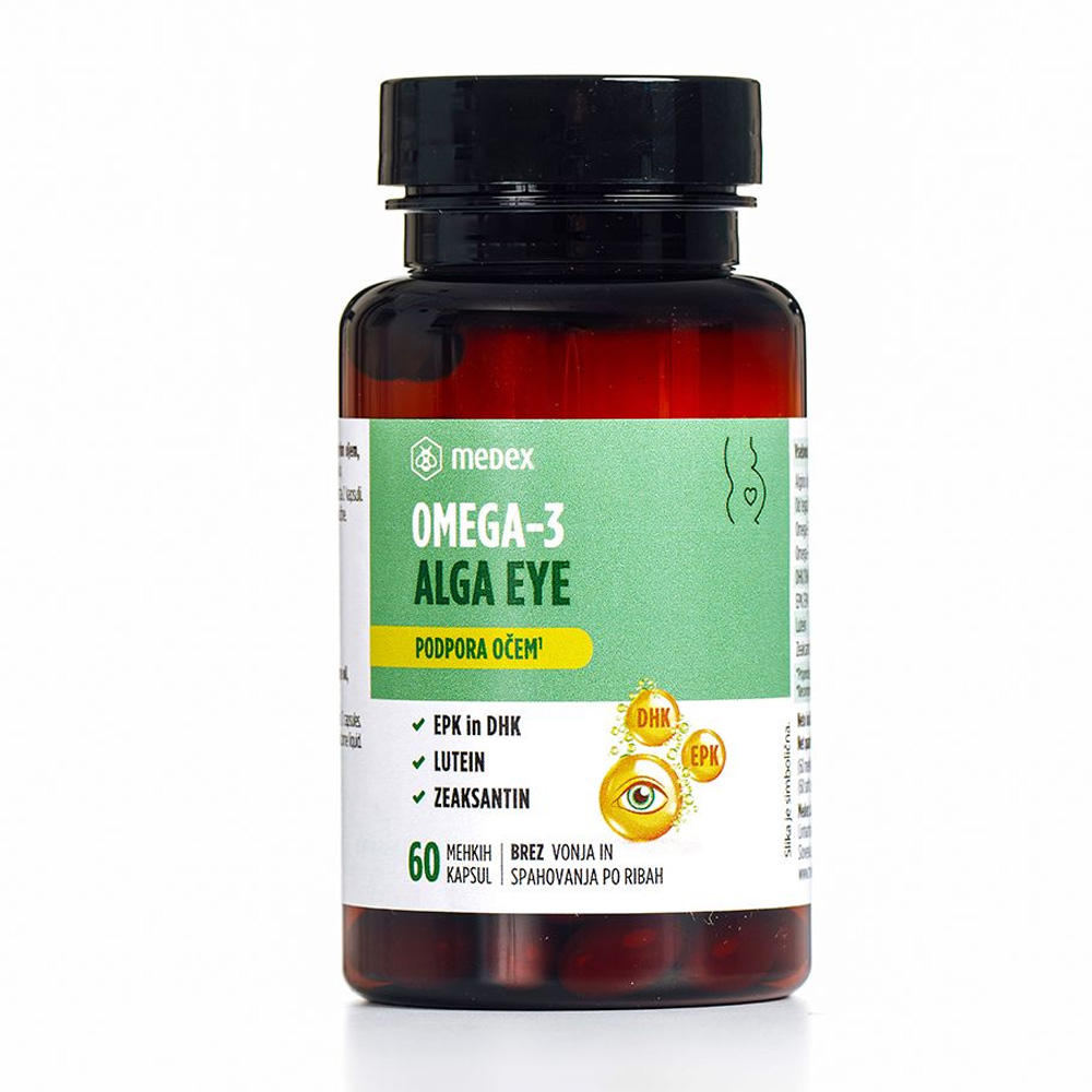 Omega-3 Alga Eye Medex, kapsule (60 kapsul)