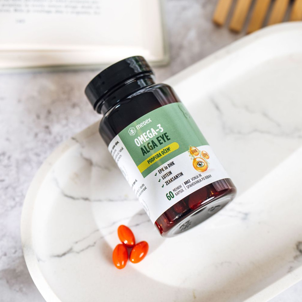 Omega-3 Alga Eye Medex, kapsule (60 kapsul)