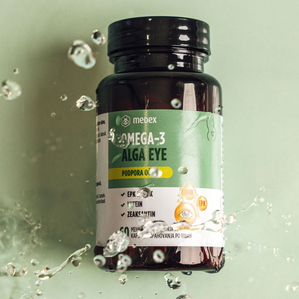 Omega-3 Alga Eye Medex, kapsule (60 kapsul)
