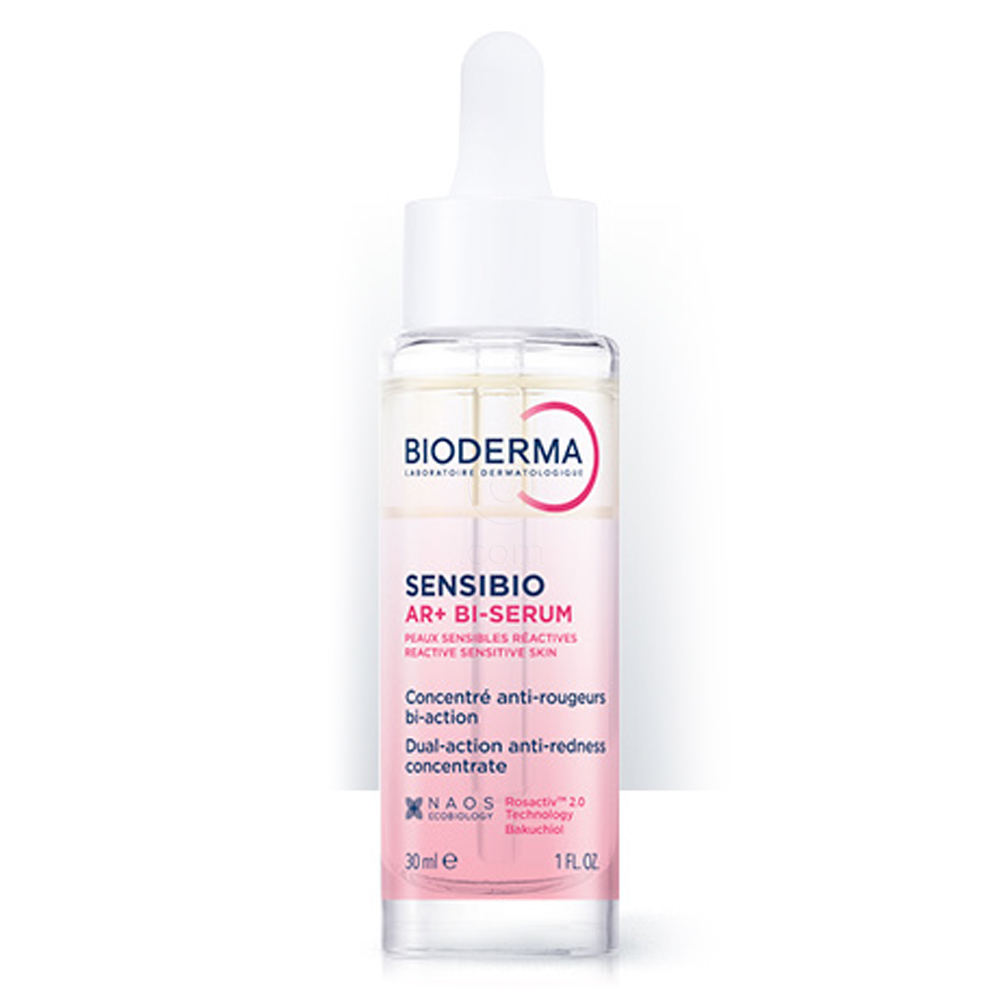Bioderma Sensibio Bi-Serum, serum z dvojnim delovanjem za kožo z rdečico (30 ml)