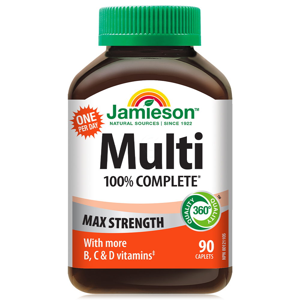 Jamieson Multivitamini in Minerali Visoka Jakost, tablete (90 tablet)