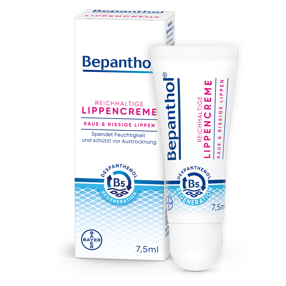 Bepanthol, obnovitvena krema za ustnice (7,5 ml)