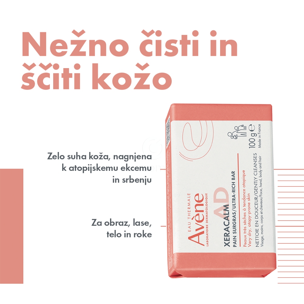 Avene Xeracalm A.D., zelo bogati sindet (100 g)