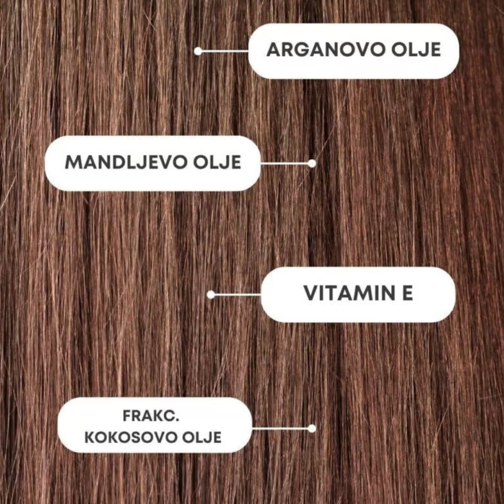 Clariteca Repair Drops, lahko negovalno olje za lase (50 ml)
