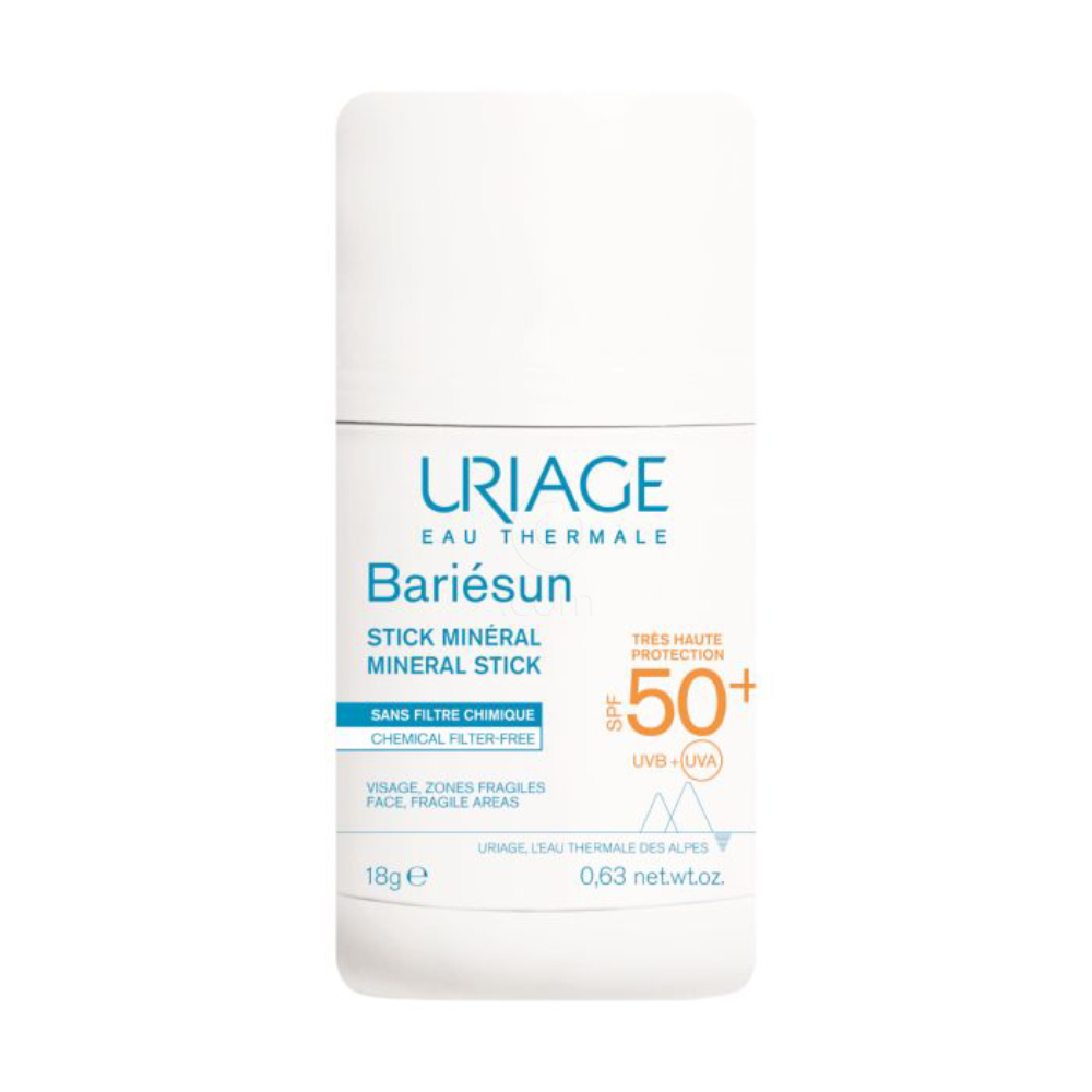 Uriage Bariesun, mineralni stik za zaščito pred soncem - ZF50+ (18 g)