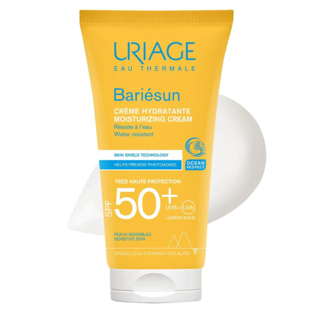 Uriage Bariesun, vlažilna krema za obraz za zaščito pred soncem - ZF50+ (50 ml)
