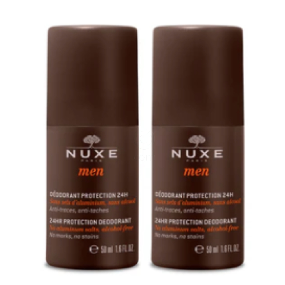 Nuxe Men, 24h deodorant roll-on (2 x 50 ml)