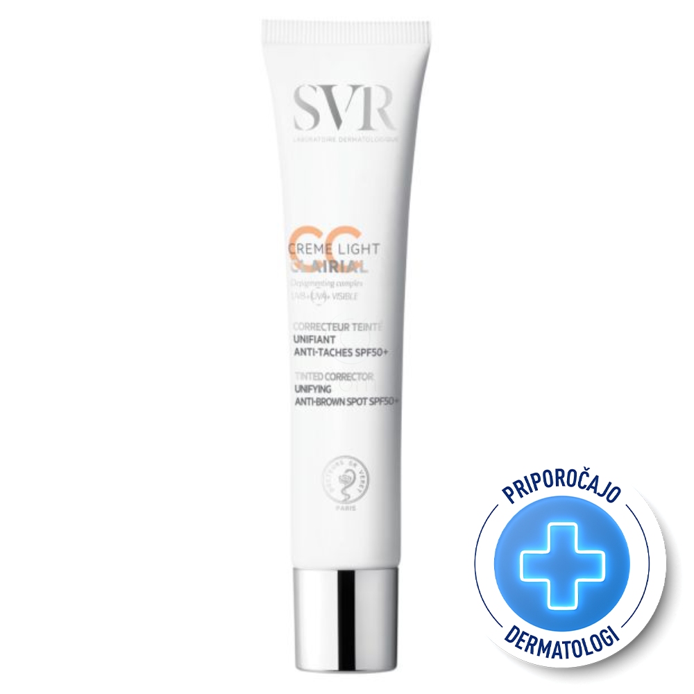 SVR Clairial CC, krema - light - ZF50+ (40 ml)