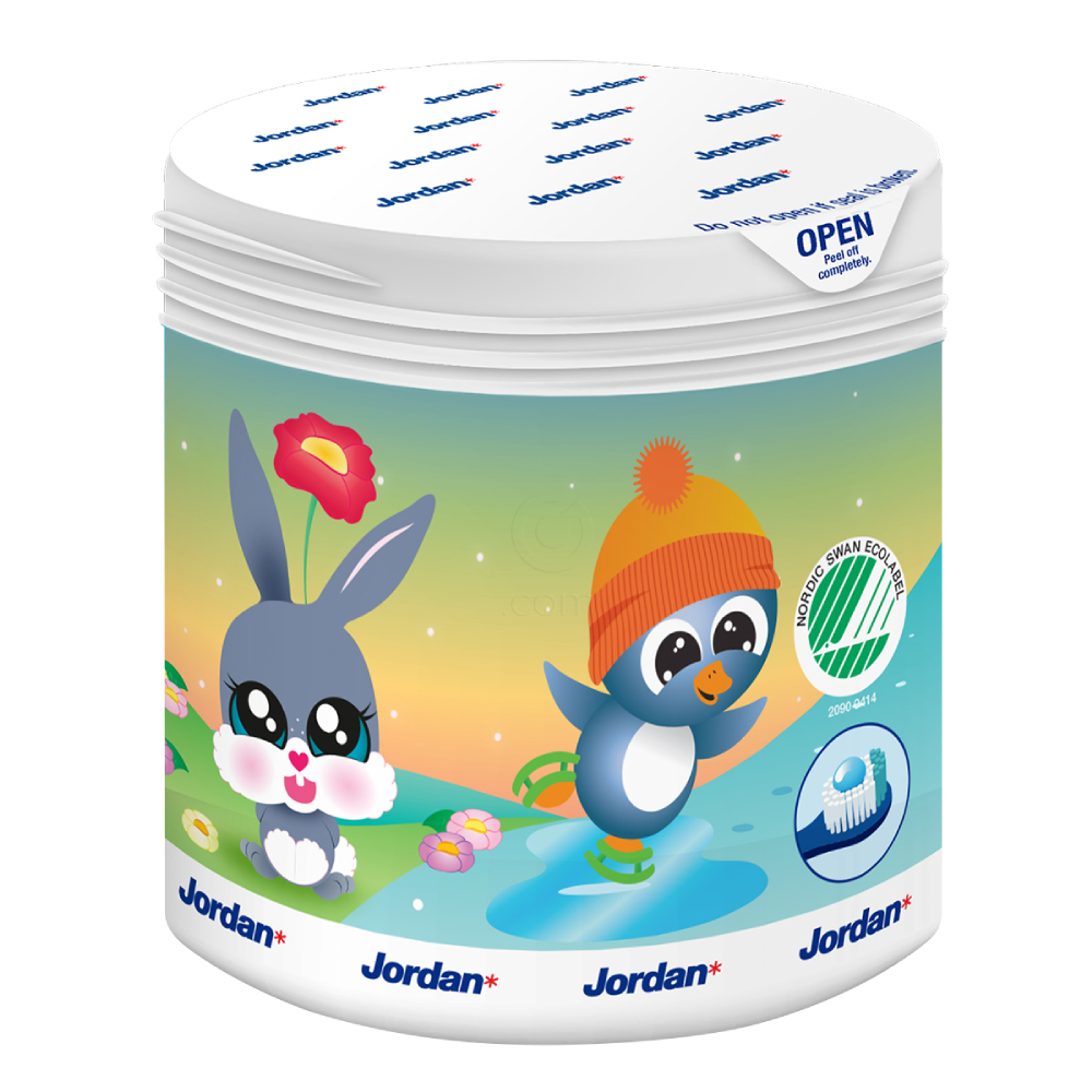 Jordan Kids, zobna pasta za otroke 0-5 let - refill (150 ml)