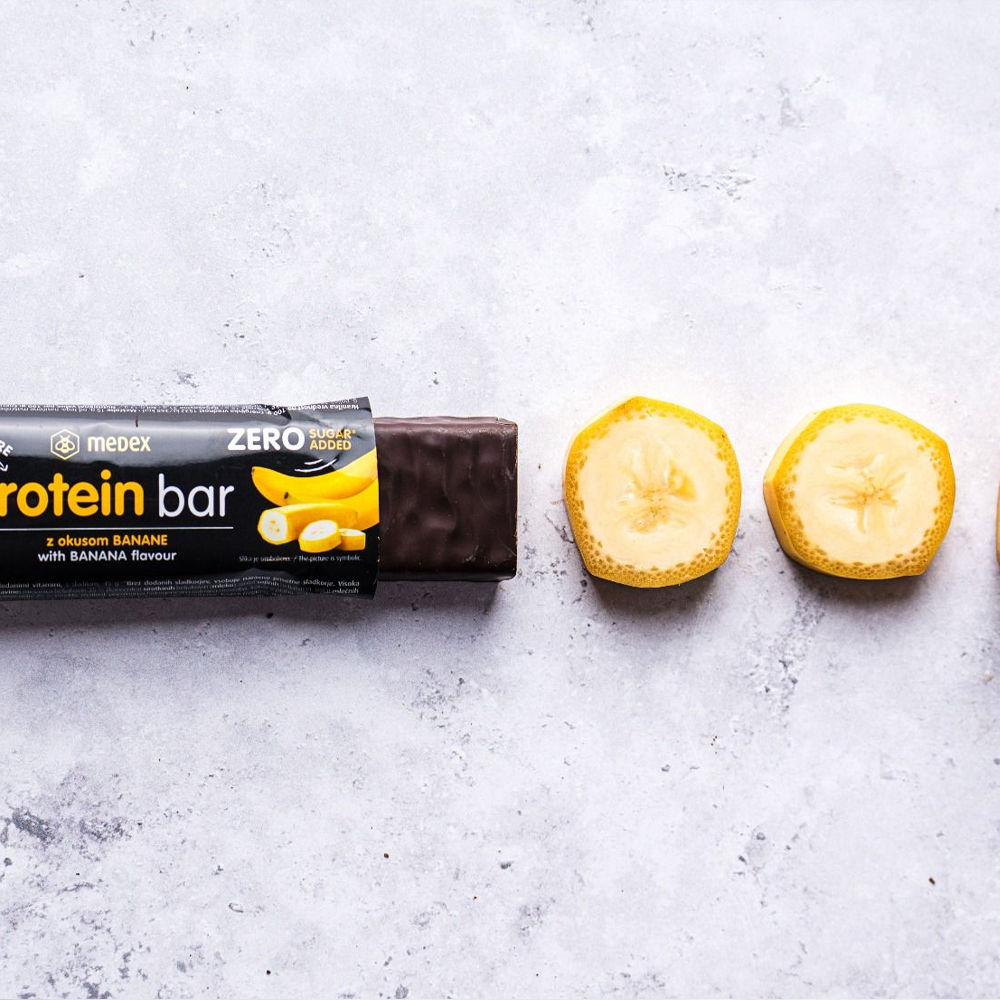 Medex Protein Bar, proteinska ploščica - banana (45 g)