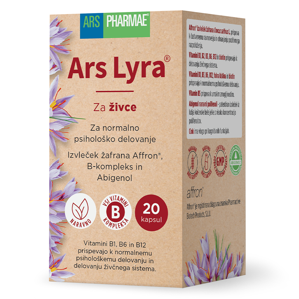 Ars Lyra Ars Pharmae, kapsule (20 kapsul)