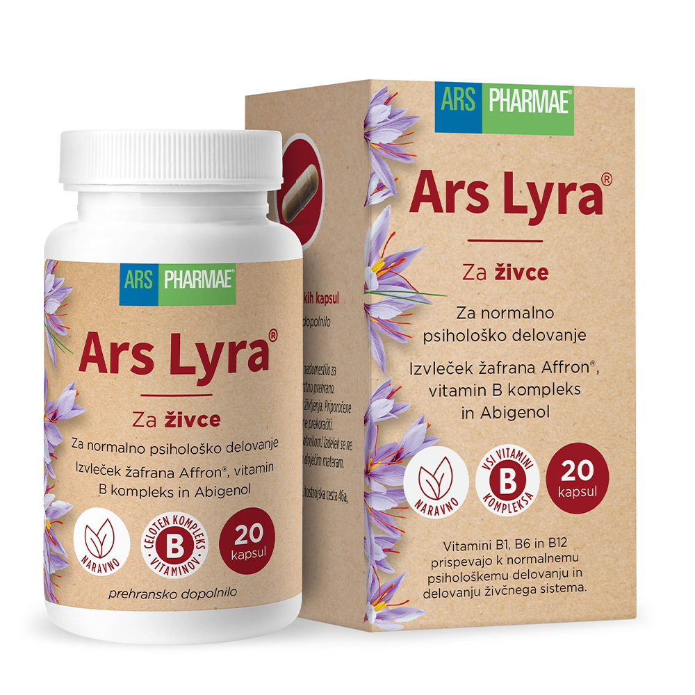 Ars Lyra Ars Pharmae, kapsule (20 kapsul)