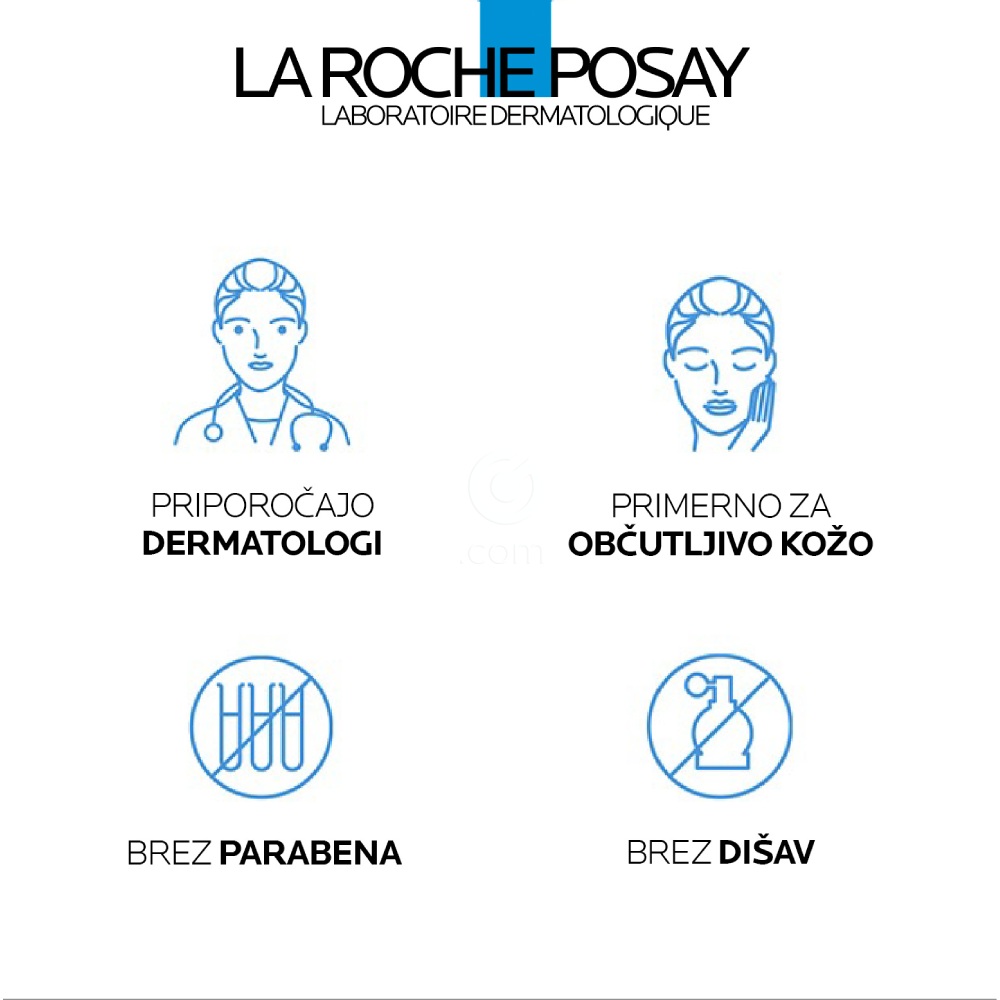 LRP Lipikar, gel Lavant za prhanje za občutljivo in suho kožo (400 ml)