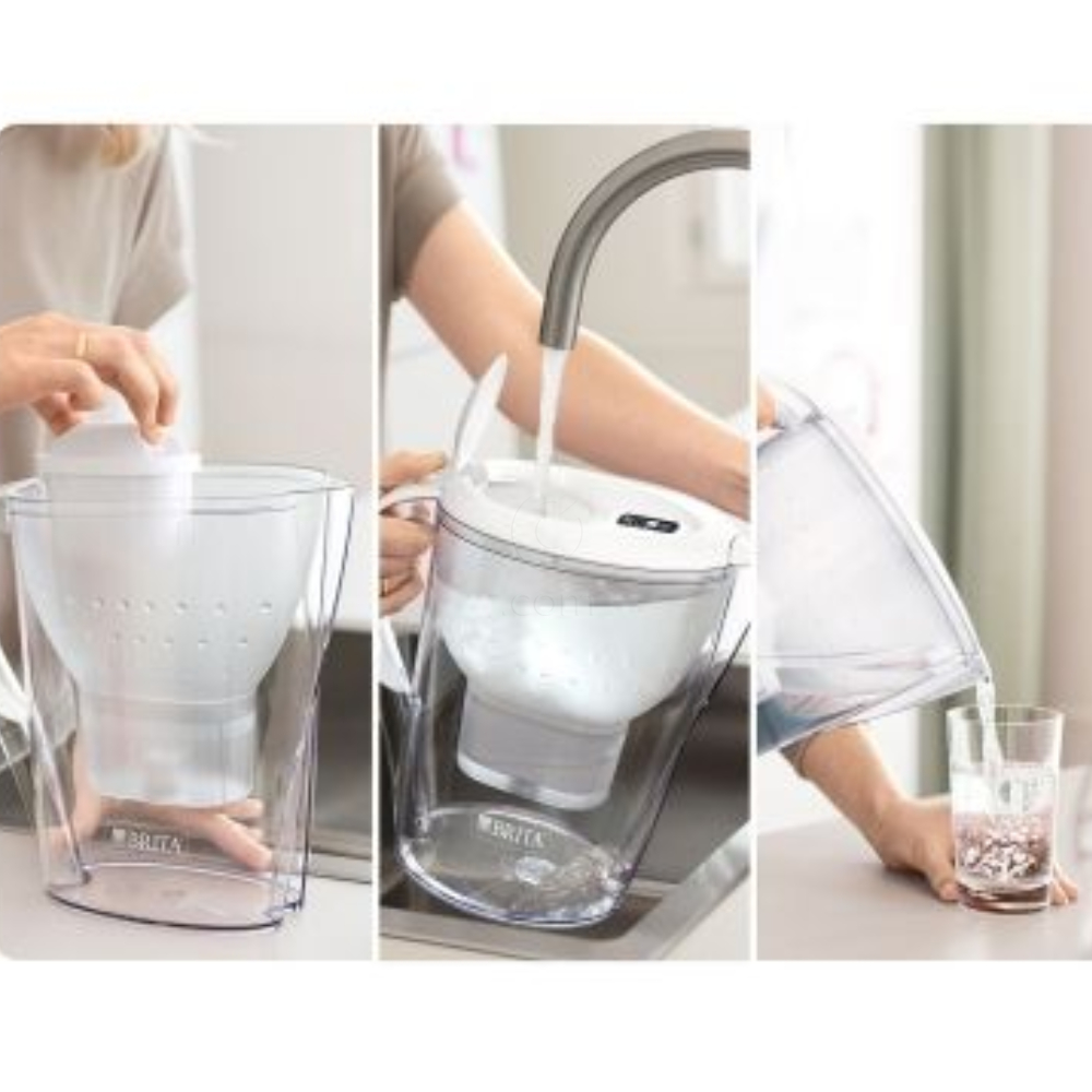 Brita Marella XL, vrč za filtriranje vode - bel (3,5 l)