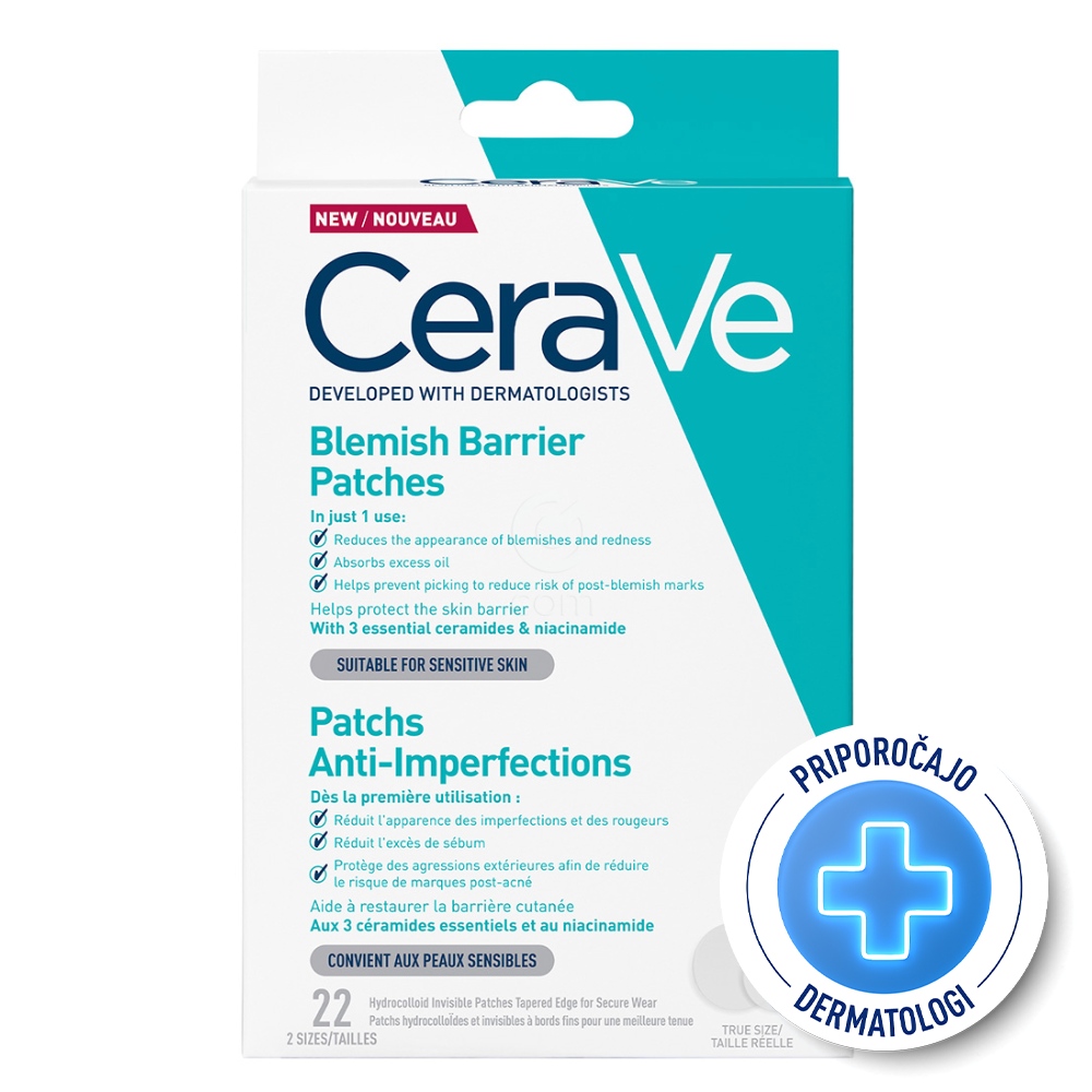 CeraVe, obliži proti nepravilnostim (22 obližev) 