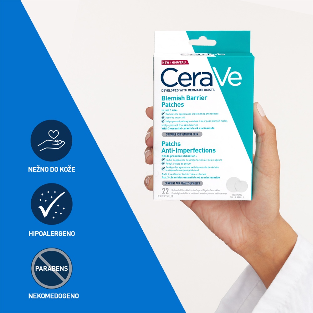 CeraVe, obliži proti nepravilnostim (22 obližev)