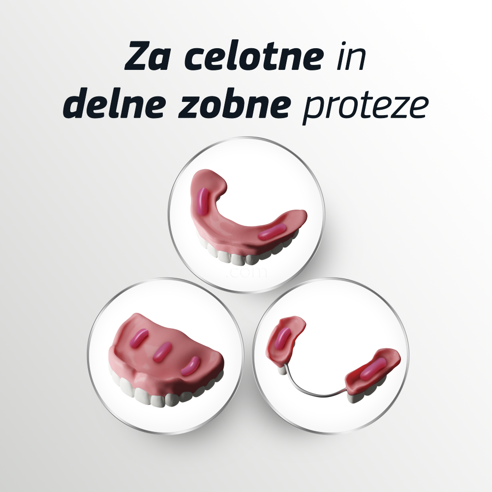 Blend-a-dent, pričvrstilna krema za zobne proteze - nevtral (47 ml)