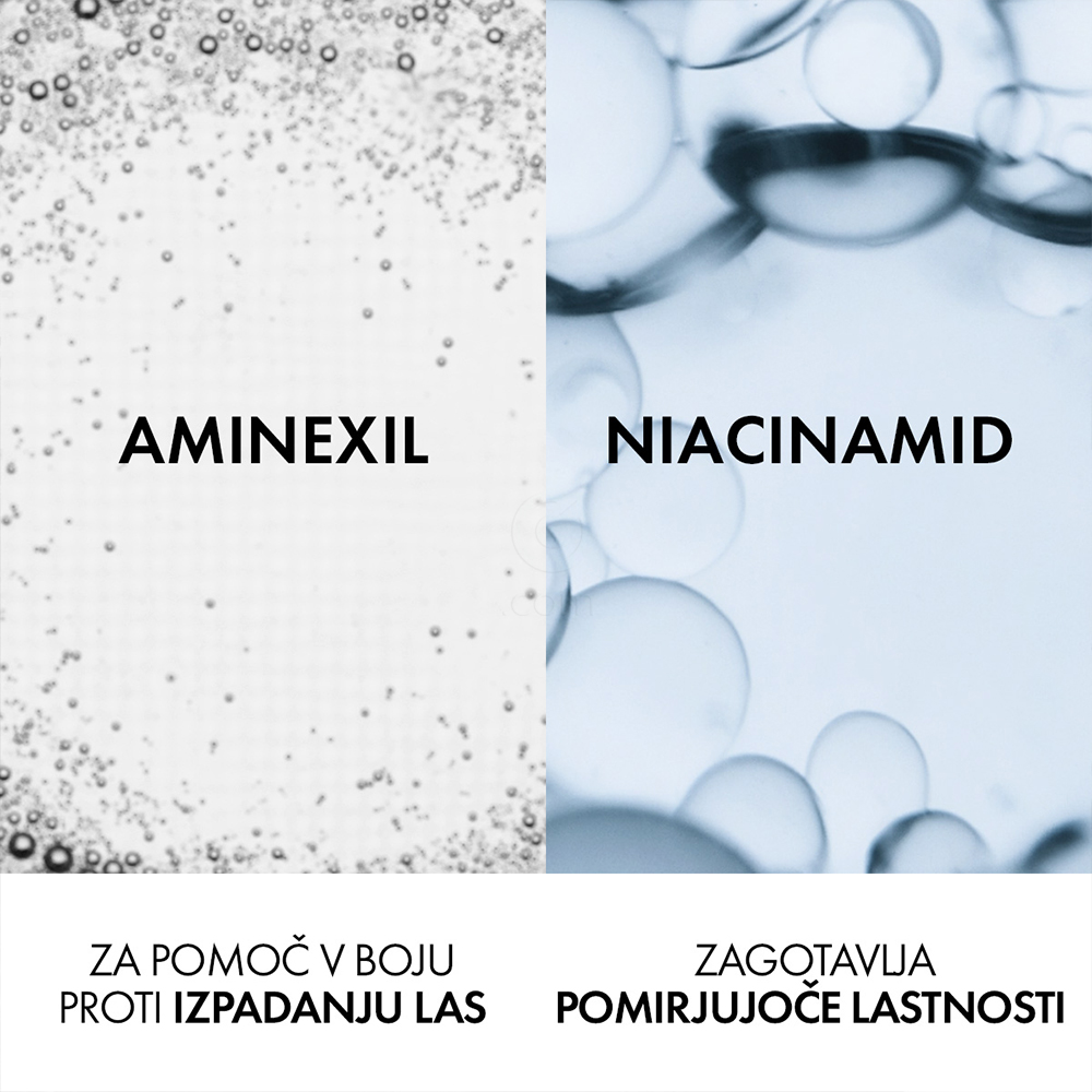 Vichy Dercos Aminexil Energisant, šampon proti izpadanju las - eko refill (400 ml)