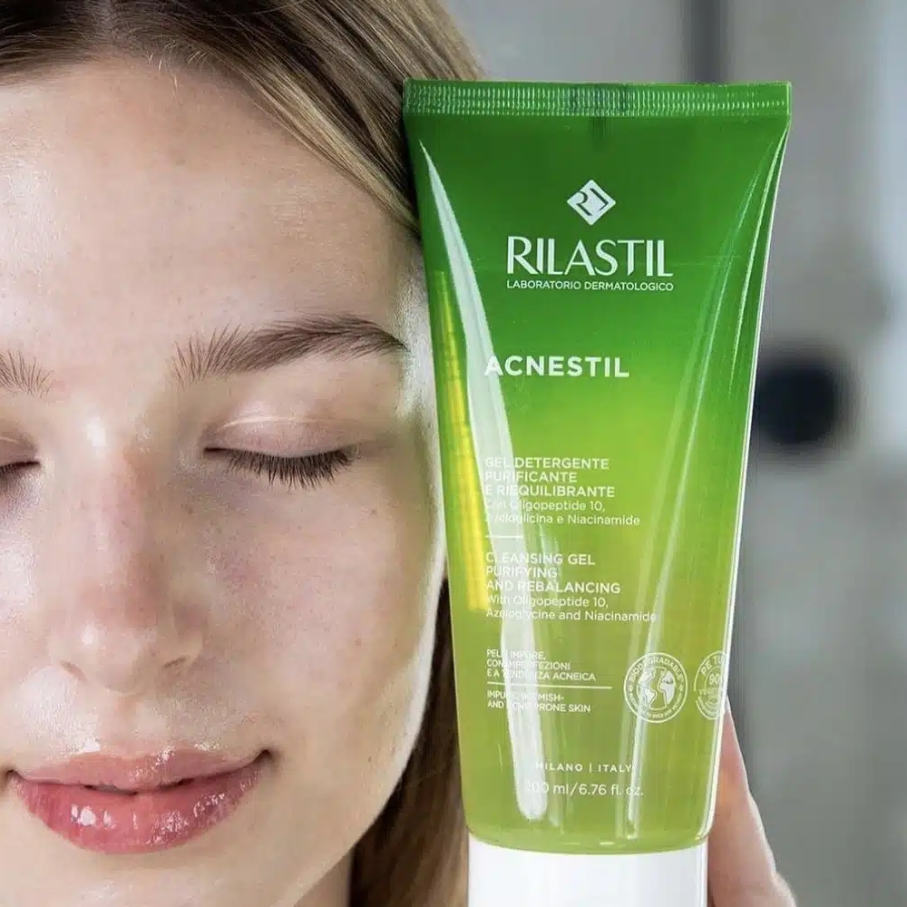 Rilastil Acnestil, čistilni gel (200 ml)
