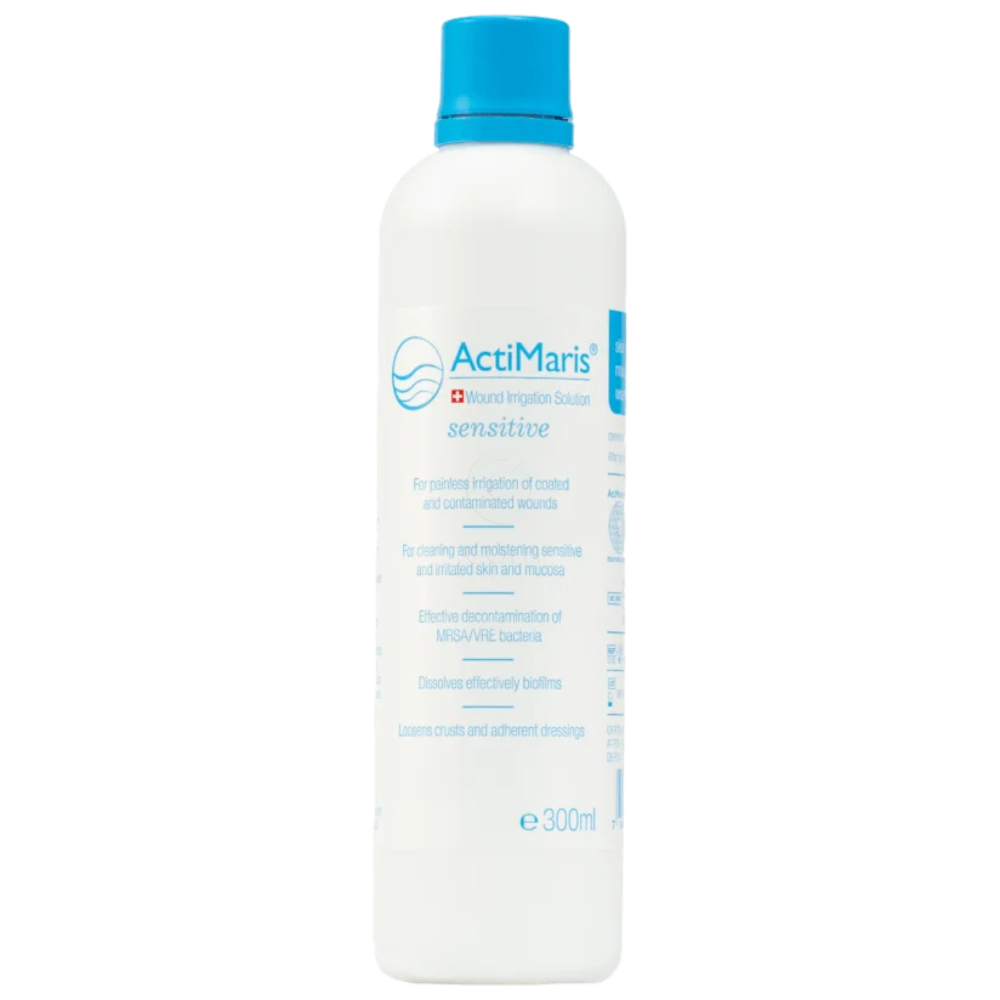 ActiMaris Sensitiv, raztopina za izpiranje ran (300 ml)