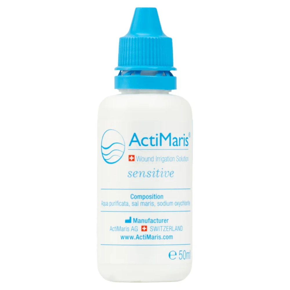 ActiMaris Sensitiv, raztopina za izpiranje ran (50 ml)