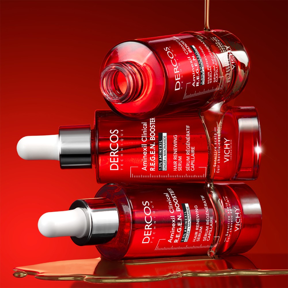 Vichy Dercos Aminexil Clinical R.E.G.E.N. booster, serum za obnovo las (90 ml)