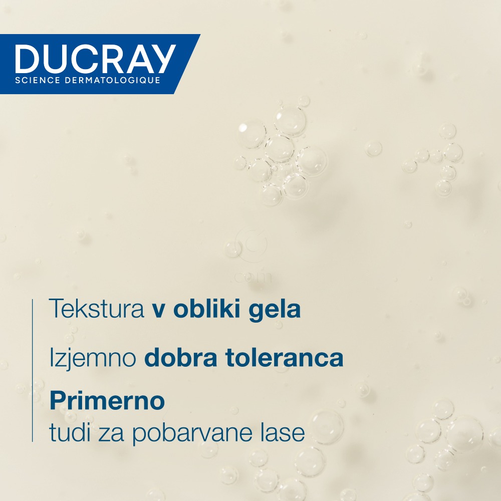 Ducray Kelual Squanorm, regulirajoči tretma šampon proti mastnemu prhljaju (200 ml)