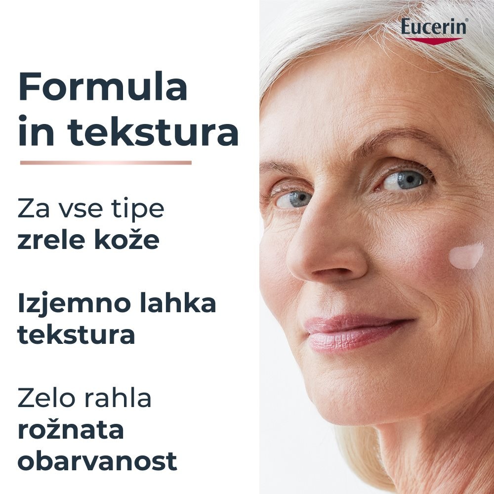 Eucerin Hyaluron-Filler + Elasticity Rose, refill dnevna krema - ZF30 (50 ml)