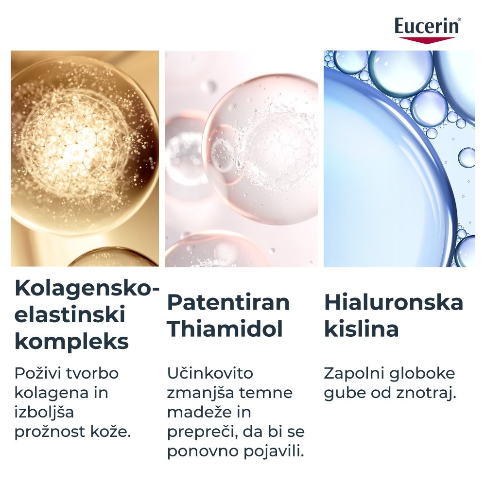 Eucerin Hyaluron-Filler + Elasticity, refill nočna krema (50 ml)