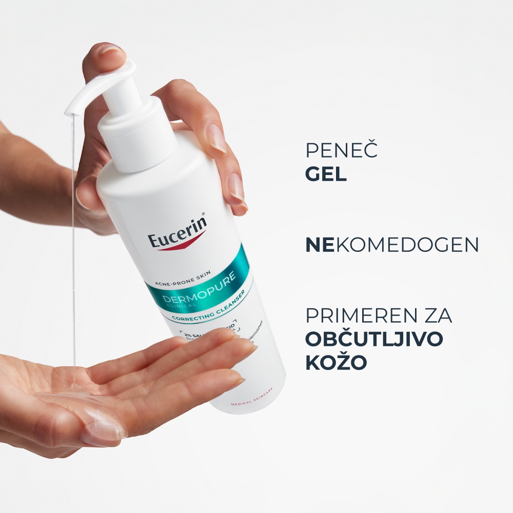  DermoPure Clinical, obnovitveni čistilni gel (400 ml)