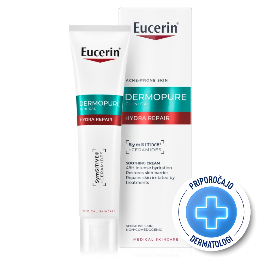 DermoPure Clinical, Hydra Repair intenzivna vlažilna krema (40 ml)