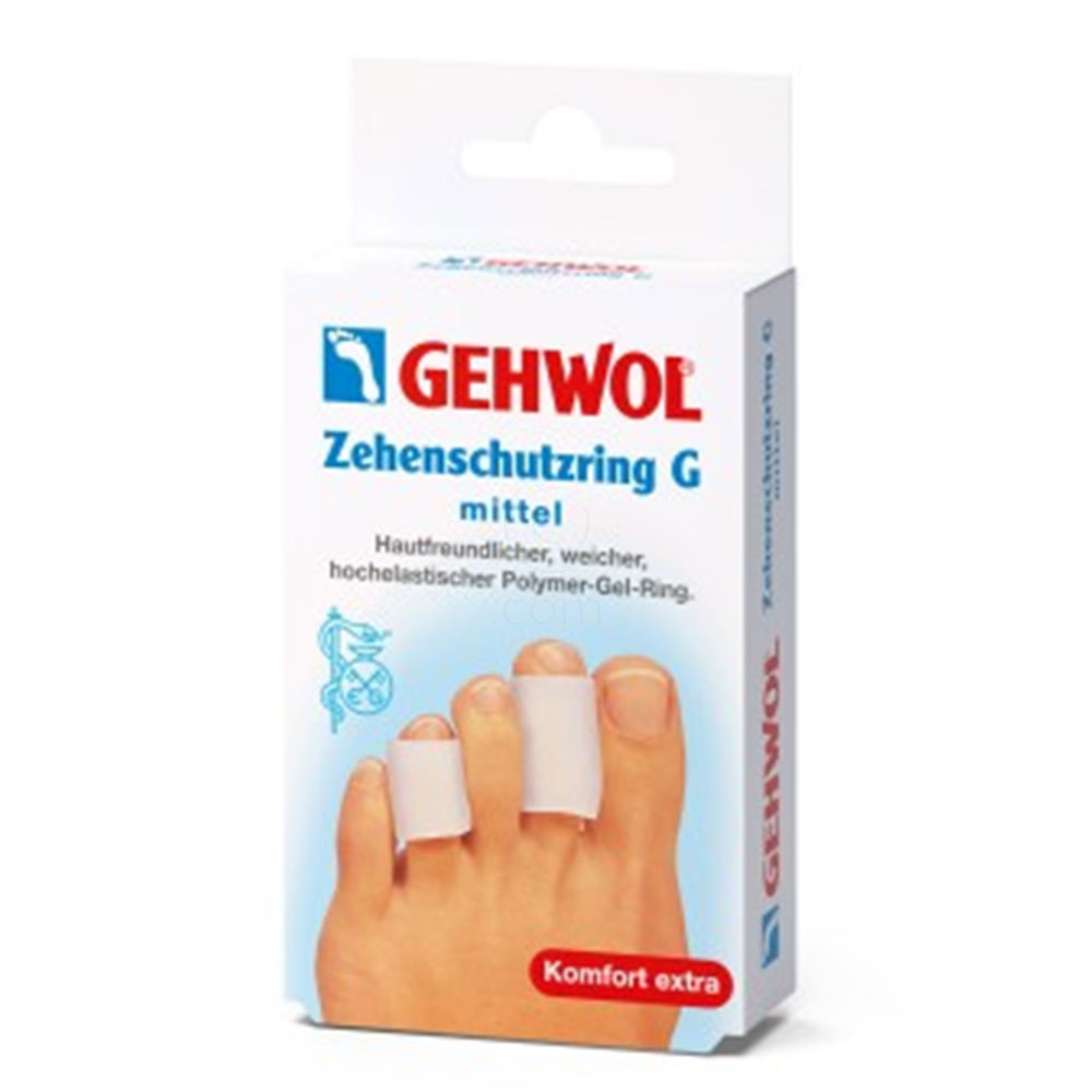 Gehwol zaščitni obroč za prste, srednji (2 obroča)