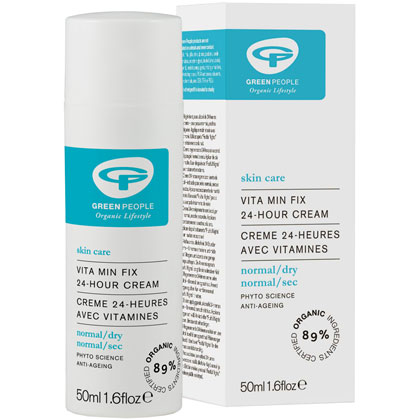 Green People, vitaminska dnevno nočna vlažilna obnovitvena krema (50 ml)