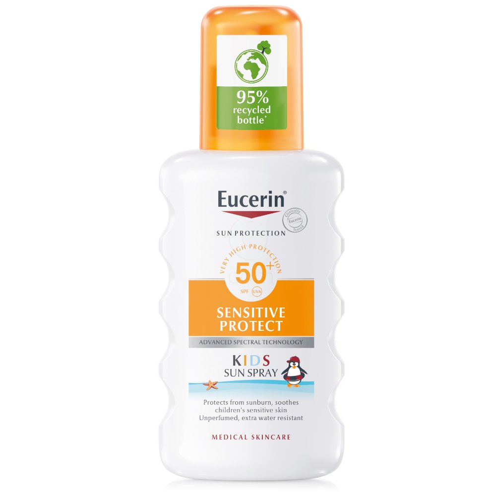 Eucerin Sun Kids, zaščitni sprej za otroke - ZF50+ (200 ml)