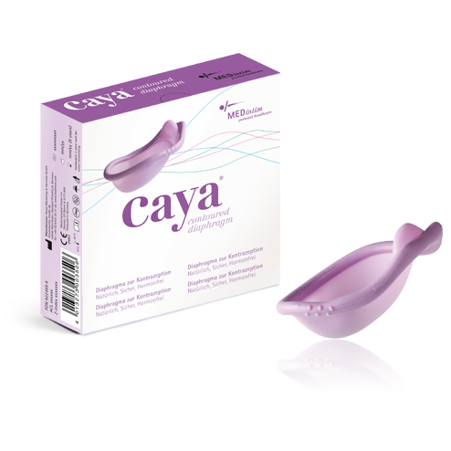 Caya, ergonomsko oblikovana diafragma (1 komplet)