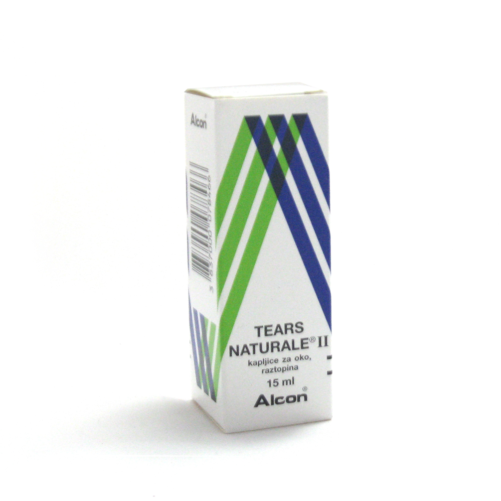 Tears naturale II 1 mg/3 mg v 1 ml kapljice za oko, raztopina (15 ml)