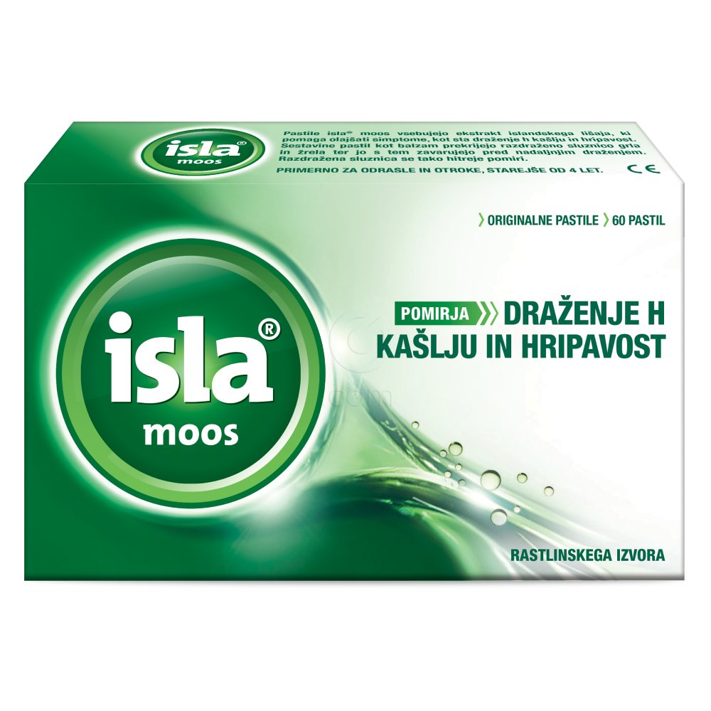 Isla moos, pastile (60 pastil)