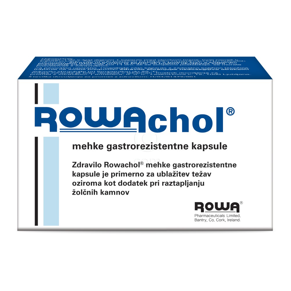 Rowachol, mehke kapsule (50 kapsul)